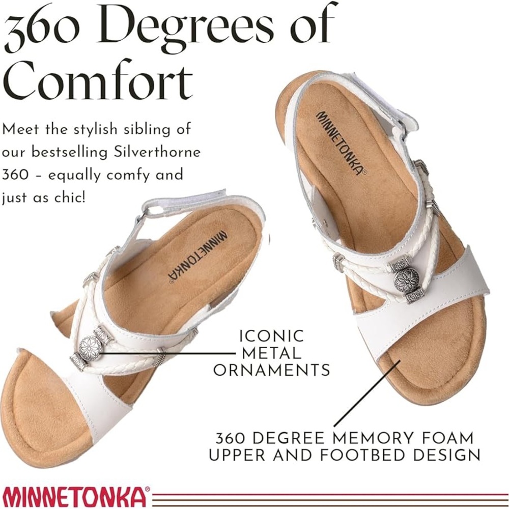 Minnetonka Women's Silvie Slingback Sandals